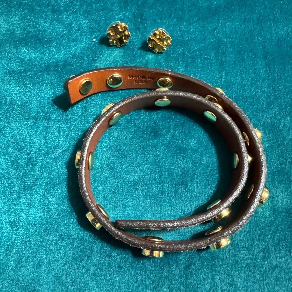 Brown Leather Tory